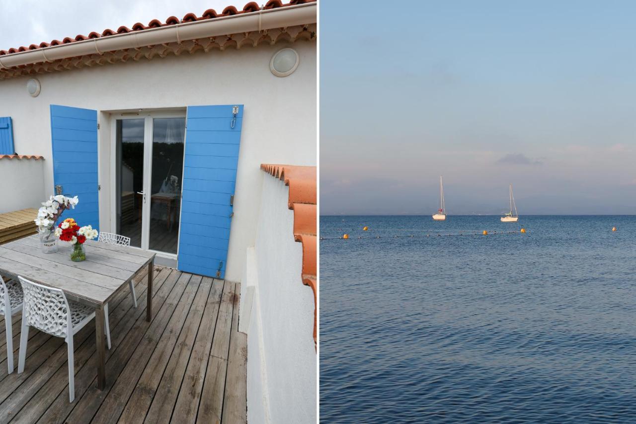 Appartements Acces Prive Plage De La Bergerie Hyères Buitenkant foto